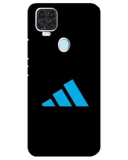Чехол для ZTE Blade V2020 с картинкой «Adidas Cyan Logo»