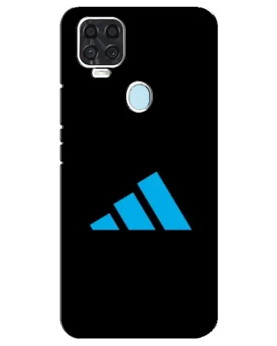 Чехол для ZTE Blade V2020 с картинкой «Adidas Cyan Logo»