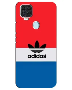 Чехол для ZTE Blade V2020 с картинкой «Ретро блоки Adidas»