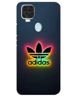 Чехол для ZTE Blade V2020 с картинкой «Неоновый Adidas»