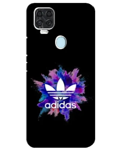 Чехол для ZTE Blade V2020 с картинкой «Взрыв красок Adidas»
