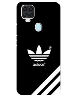 Чехол для ZTE Blade V2020 с картинкой «Adidas с диагональными полосами»