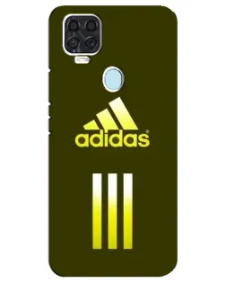 Чехол для ZTE Blade V2020 с картинкой «Оливковый градиент Adidas»