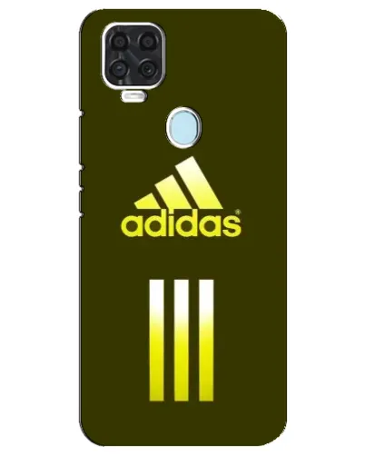 Чехол для ZTE Blade V2020 с картинкой «Оливковый градиент Adidas»