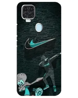 Чехол для ZTE Blade V2020 с картинкой «Спортивный арт Nike»