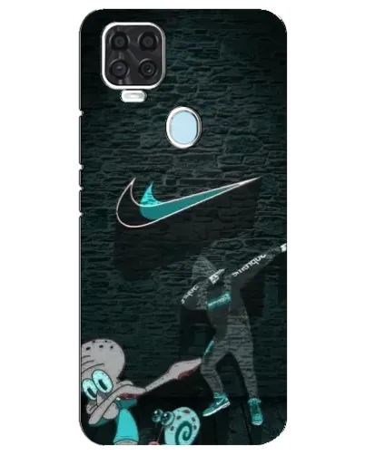 Чехол для ZTE Blade V2020 с картинкой «Спортивный арт Nike»