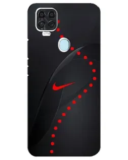 Чехол для ZTE Blade V2020 с картинкой «Абстрактный дизайн Nike»