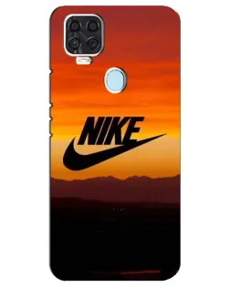 Чехол для ZTE Blade V2020 с картинкой «Nike — вечерний горизонт»