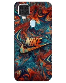 Чехол для ZTE Blade V2020 с картинкой «Nike в абстракции»