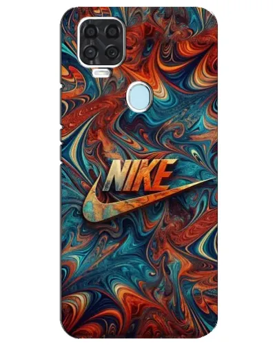 Чехол для ZTE Blade V2020 с картинкой «Nike в абстракции»