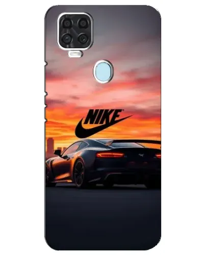 Чехол для ZTE Blade V2020 с картинкой «Nike и суперкар»