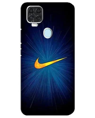 Чехол для ZTE Blade V2020 с картинкой «Синий пульс Nike» Чехол для ZTE Blade V2020 с картинкой «Синий пульс Nike»
