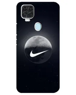 Чехол для ZTE Blade V2020 с картинкой «Nike в стиле граффити»