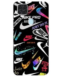 Чехол для ZTE Blade V2020 с картинкой «Nike — роскошь»