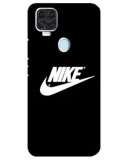 Чехол для ZTE Blade V2020 с картинкой «Мазки краски Nike»