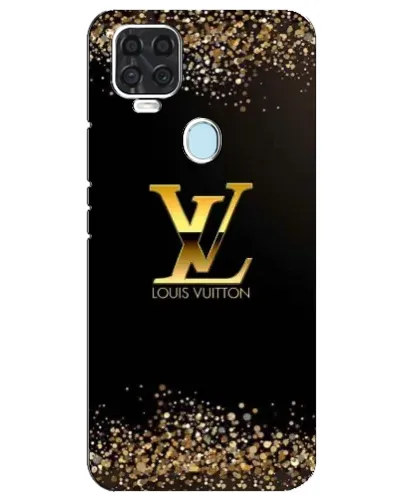 Чехол для ZTE Blade V2020 с картинкой «LV — золотые искры»