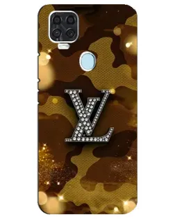 Чехол для ZTE Blade V2020 с картинкой «Камуфляжный Louis Vuitton»