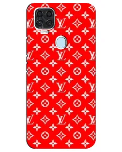 Чехол для ZTE Blade V2020 с картинкой «Яркий паттерн LV»