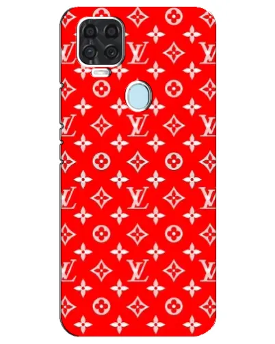 Чехол для ZTE Blade V2020 с картинкой «Яркий паттерн LV»