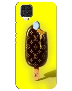 Чехол для ZTE Blade V2020 с картинкой «Мороженое от LV»