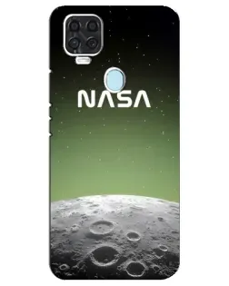 Чехол для ZTE Blade V2020 с картинкой «NASA — лунный градиент»