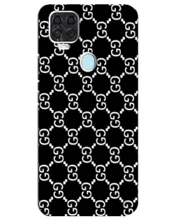 Чехол для ZTE Blade V2020 с картинкой «Gucci — сетчатый паттерн»