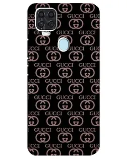 Чехол для ZTE Blade V2020 с картинкой «Классическая монограмма Gucci»