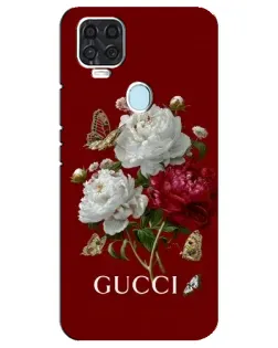 Чехол для ZTE Blade V2020 с картинкой «Gucci —  сад»