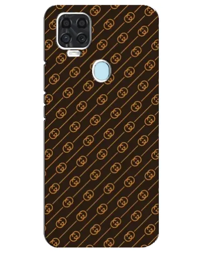 Чехол для ZTE Blade V2020 с картинкой «Gucci — золотые диагонали» Чехол для ZTE Blade V2020 с картинкой «Gucci — золотые диагонали»