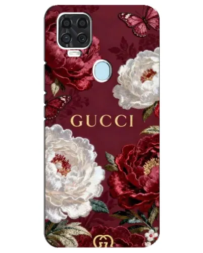 Чохол для ZTE Blade V2020 з картинкою «Gucci — бордові троянди» Чохол для ZTE Blade V2020 з картинкою «Gucci — бордові троянди»