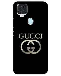 Чохол для ZTE Blade V2020 з картинкою «Gucci — золото на чорному»