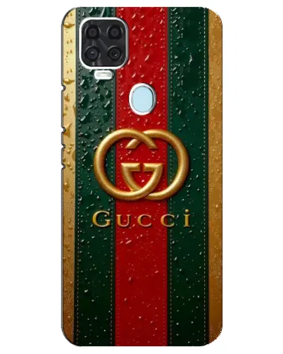 Чохол для ZTE Blade V2020 з картинкою «Gucci — фірмова смуга та золото» Чохол для ZTE Blade V2020 з картинкою «Gucci — фірмова смуга та золото»