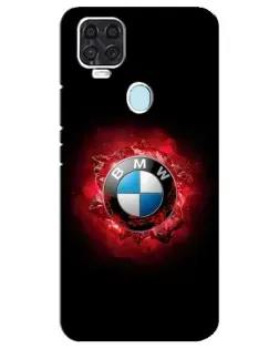 Чехол для ZTE Blade V2020 с картинкой «Логотип BMW — вспышка»