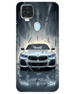 Чехол для ZTE Blade V2020 с картинкой «BMW в свете фар»
