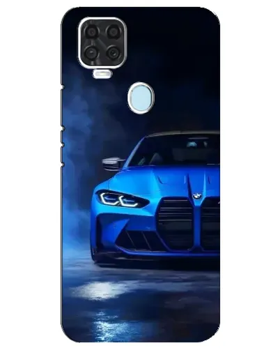 Чехол для ZTE Blade V2020 с картинкой «Голубая BMW M4» Чехол для ZTE Blade V2020 с картинкой «Голубая BMW M4»