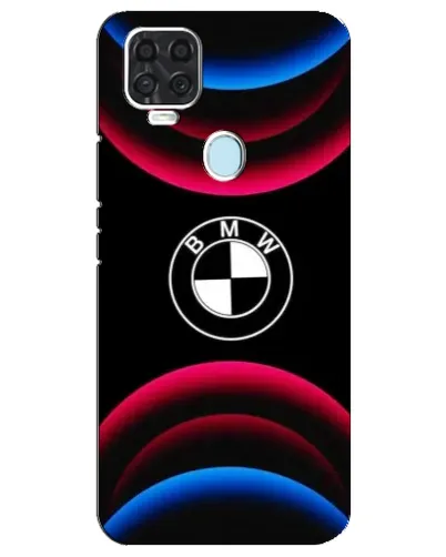 Чехол для ZTE Blade V2020 с картинкой «Логотип BMW и неоновые дуги» Чехол для ZTE Blade V2020 с картинкой «Логотип BMW и неоновые дуги»