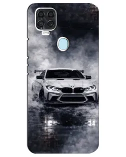 Чехол для ZTE Blade V2020 с картинкой «BMW сквозь туман»