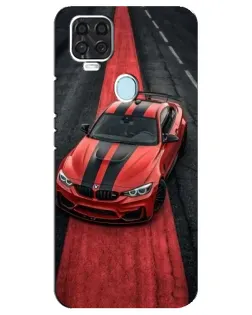Чехол для ZTE Blade V2020 с картинкой «BMW на красной дорожке»