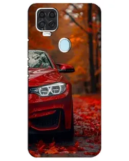 Чехол для ZTE Blade V2020 с картинкой «Осенняя BMW M4»