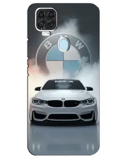 Чохол для ZTE Blade V2020 з картинкою «BMW в білому диму»