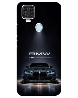 Чохол для ZTE Blade V2020 з картинкою «BMW крізь нічне місто»