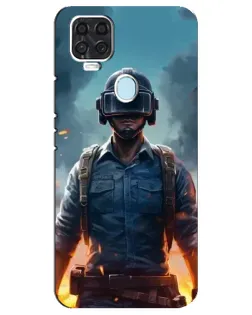 Чохол для ZTE Blade V2020 з картинкою «PUBG — реалістичний герой»