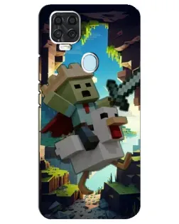 Чохол для ZTE Blade V2020 з картинкою «Стів та гусь» Чохол для ZTE Blade V2020 з картинкою «Стів та гусь»