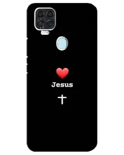 Чохол для ZTE Blade V2020 з картинкою «Серце - Jesus»