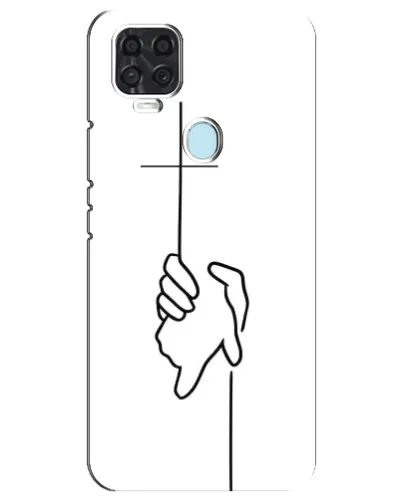 Чохол для ZTE Blade V2020 з картинкою «Рука тримає» Чохол для ZTE Blade V2020 з картинкою «Рука тримає»