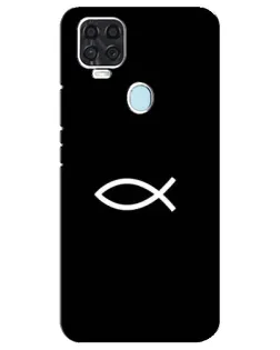 Чохол для ZTE Blade V2020 з картинкою «Символ риби Jesus»