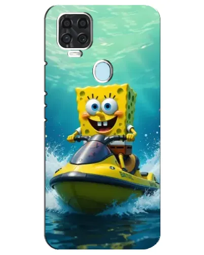 Чехол для ZTE Blade V2020 с картинкой «Спанч Боб на гидроцикле» Чехол для ZTE Blade V2020 с картинкой «Спанч Боб на гидроцикле»