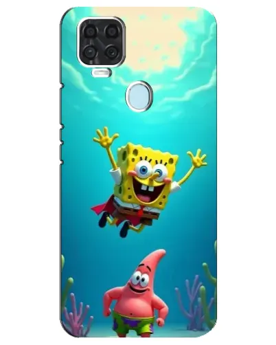 Чохол для ZTE Blade V2020 з картинкою «Спанч Боб під водою» Чохол для ZTE Blade V2020 з картинкою «Спанч Боб під водою»
