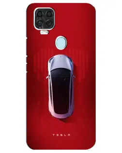 Чехол для ZTE Blade V2020 с картинкой «Tesla Top View» Чехол для ZTE Blade V2020 с картинкой «Tesla Top View»