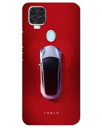 Чехол для ZTE Blade V2020 с картинкой «Tesla Top View» Чехол для ZTE Blade V2020 с картинкой «Tesla Top View»